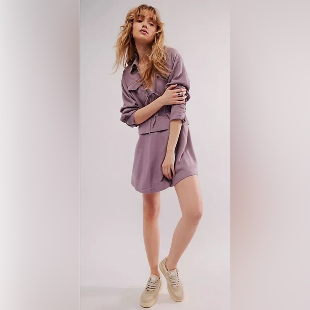 77-Free People Maxwell Mini Dress